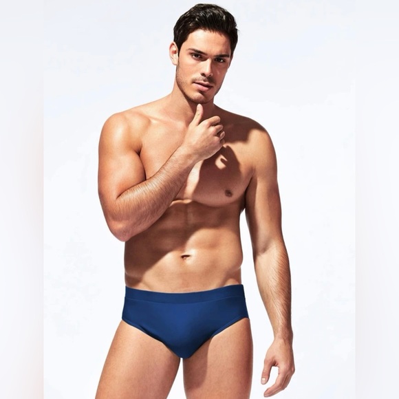 🏊🏻‍♂️ MEDIUM BLUE SWIM BRIEFS - Picture 5 of 5